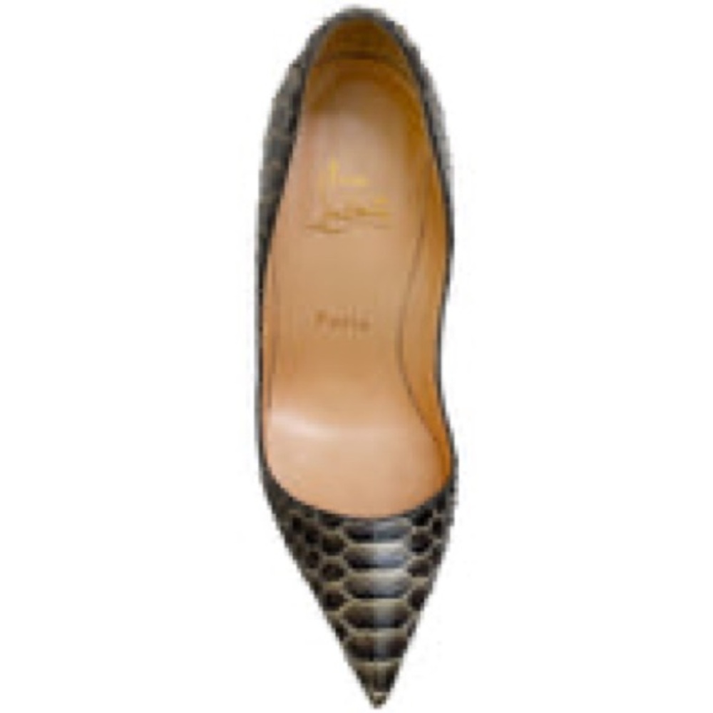 CHRISTIAN LOUBOUTIN PYTHON HEELS
SZ 36.5 - Picture 4 of 6